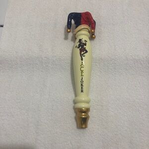 Ace Brewing Company “Joker” beer tap handle. New.